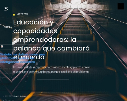 Educaci�n y capacidades emprendedoras: la palanca que cambiar� el mundo