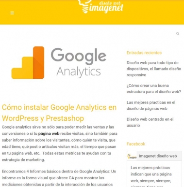 C�mo instalar Google Analytics en WordPress y Prestashop