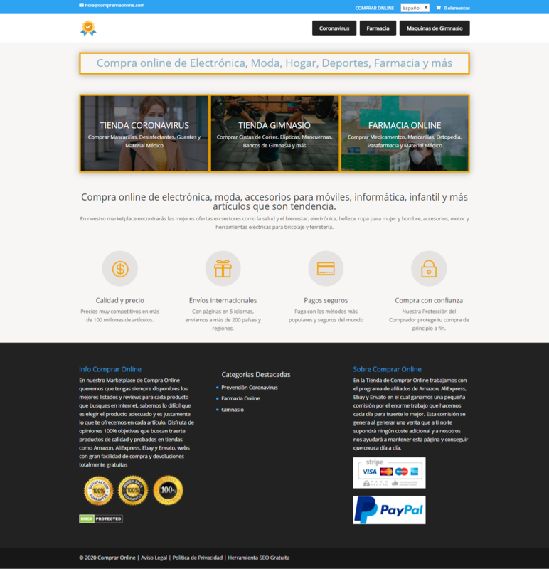 Compra online de Electr�nica, Moda, Hogar, Deportes, Farmacia y m�s