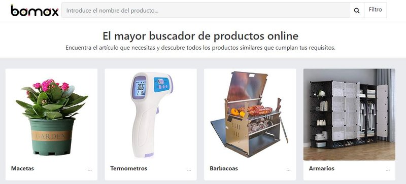 BAMAX - El mayor buscador de productos online