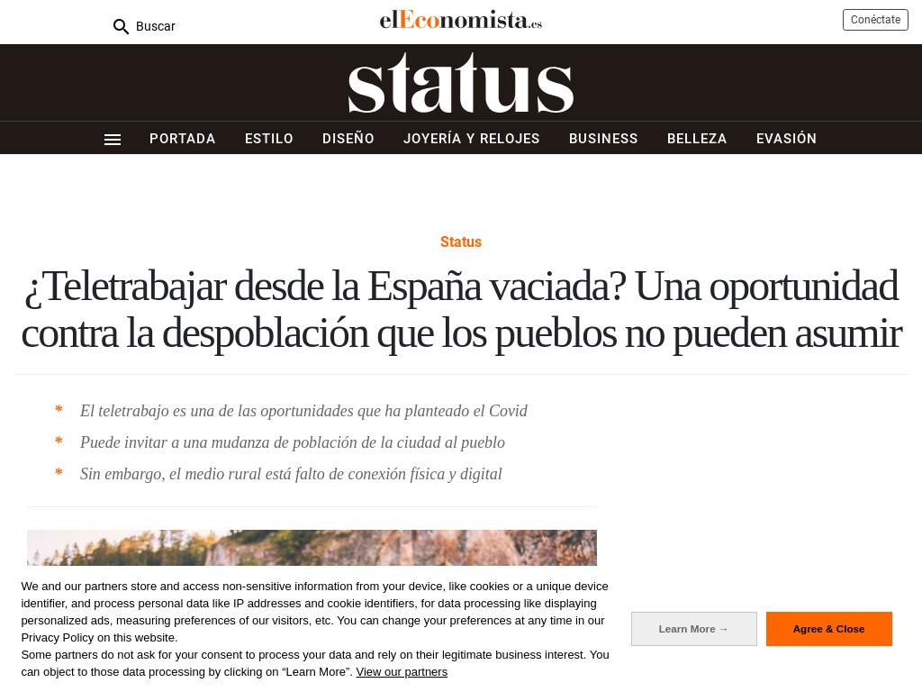 �Teletrabajar desde la Espa�a vaciada? Una oportunidad contra la despoblaci�n que los pueblos no pueden asumir