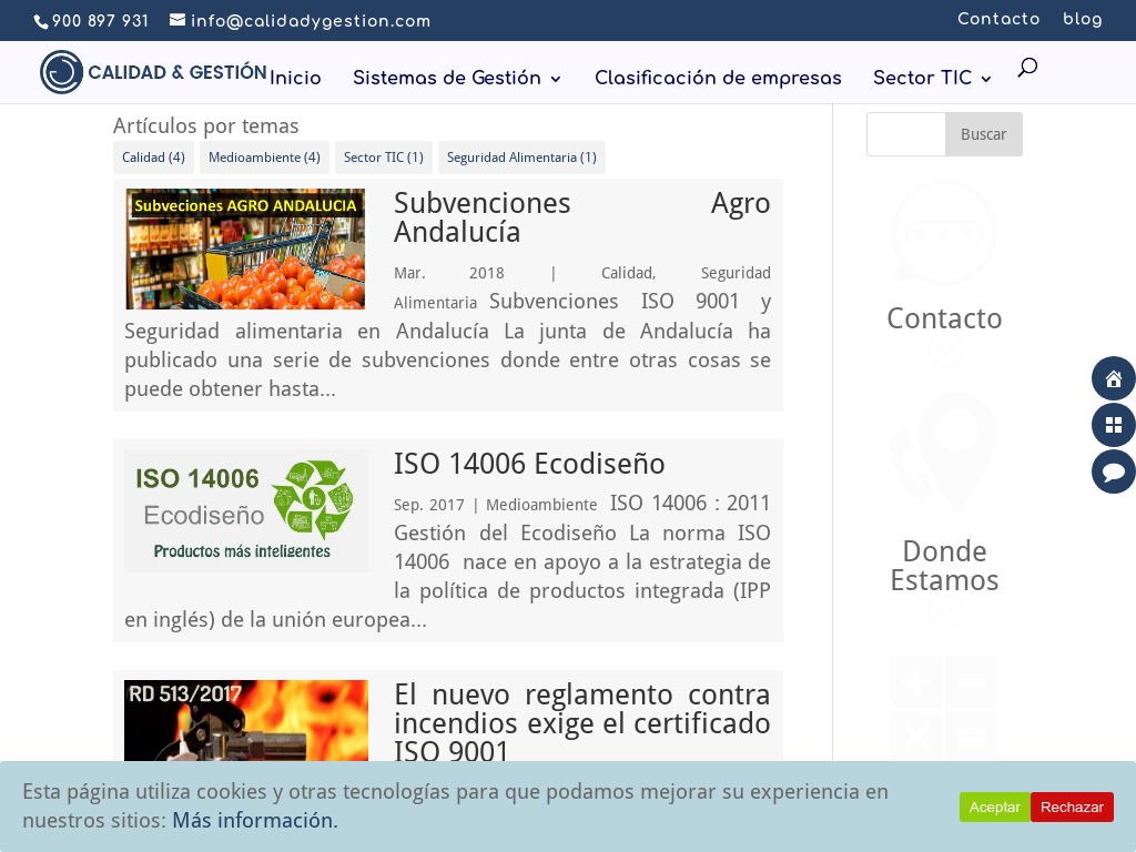 Blog de Calidad y Gesti�n