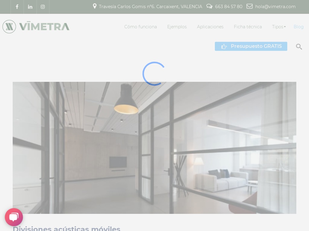 Blog - Vimetra Tabiques m�viles