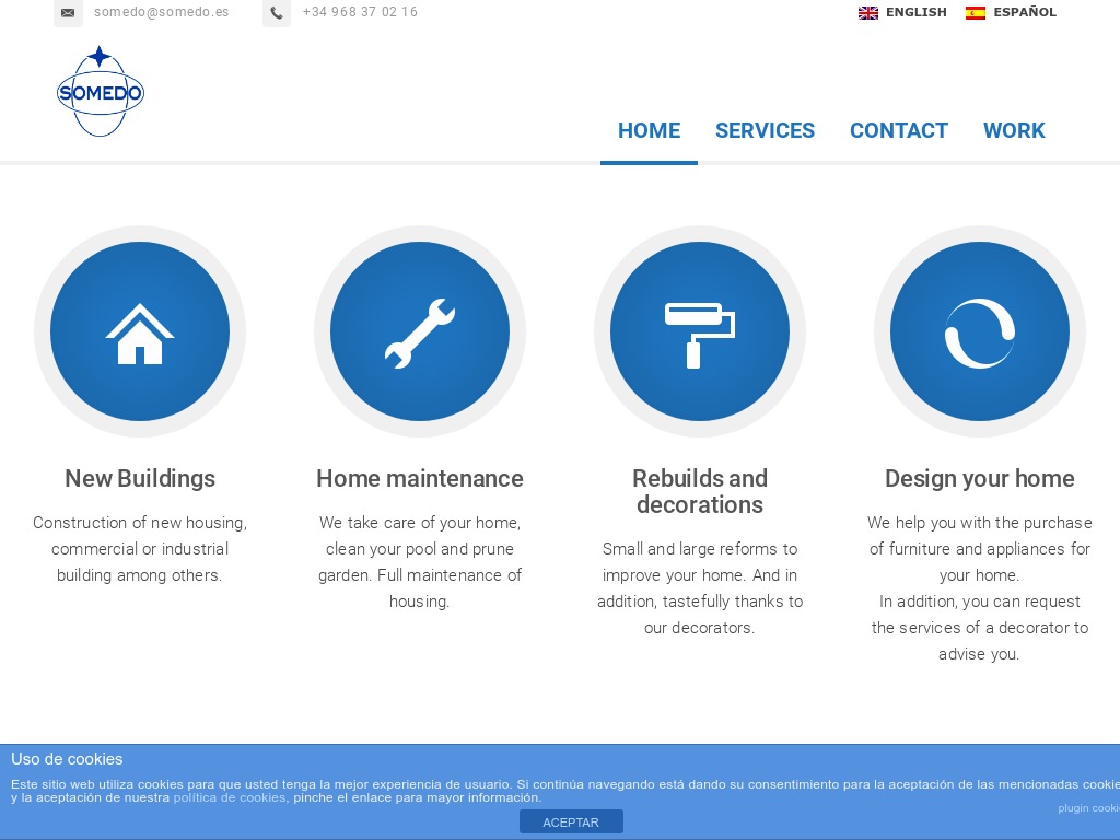Somedo Servicios & Asistencia - Construcci�n y mantenimiento de inmuebles