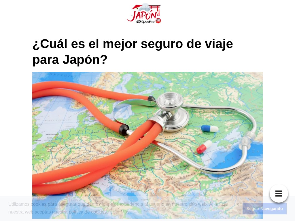 El mejor seguro de viaje a Jap�n con Jap�n Alternativo