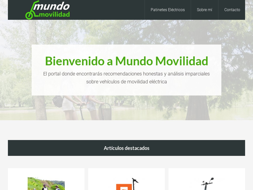 Mundo Movilidad - Todo sobre movilidad personal el�ctrica