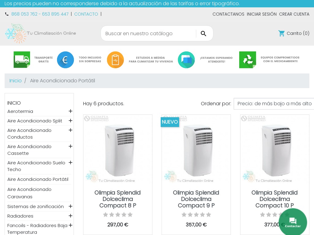 Aire Acondicionado Port�til