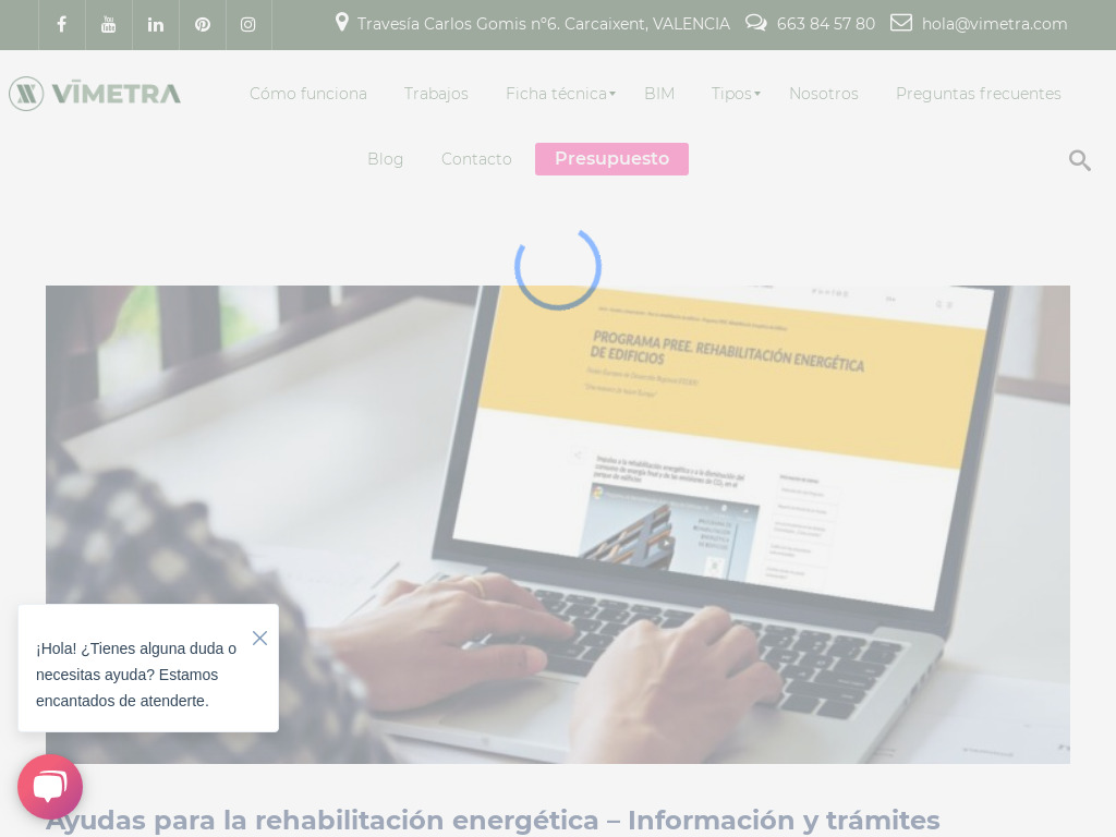 Ayudas para la rehabilitaci�n energ�tica