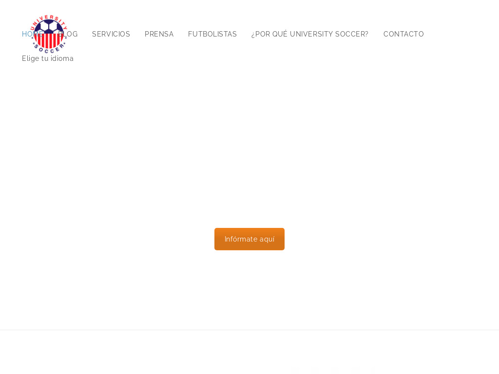 Becas de f�tbol en Estados Unidos - University Soccer