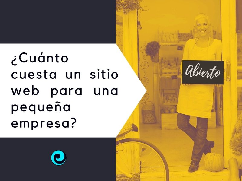 �Cu�nto cuesta un sitio web para una peque�a empresa?