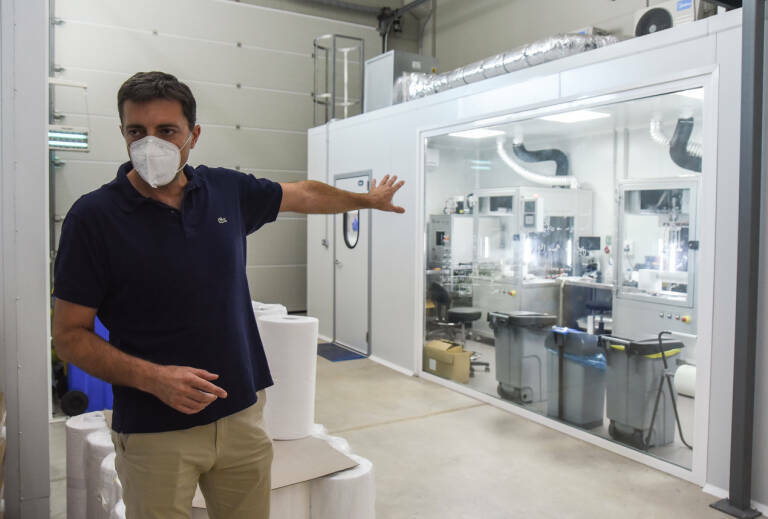 Bioinicia y CSIC lanzan la mascarilla viricida Proveil, que desactiva el covid en un 97% en dos horas