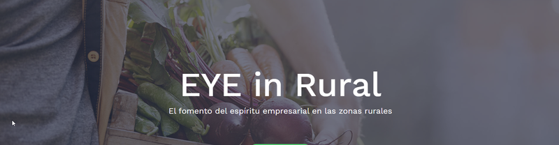 EYE in Rural Project: El fomento del esp�ritu empresarial en las zonas rurales